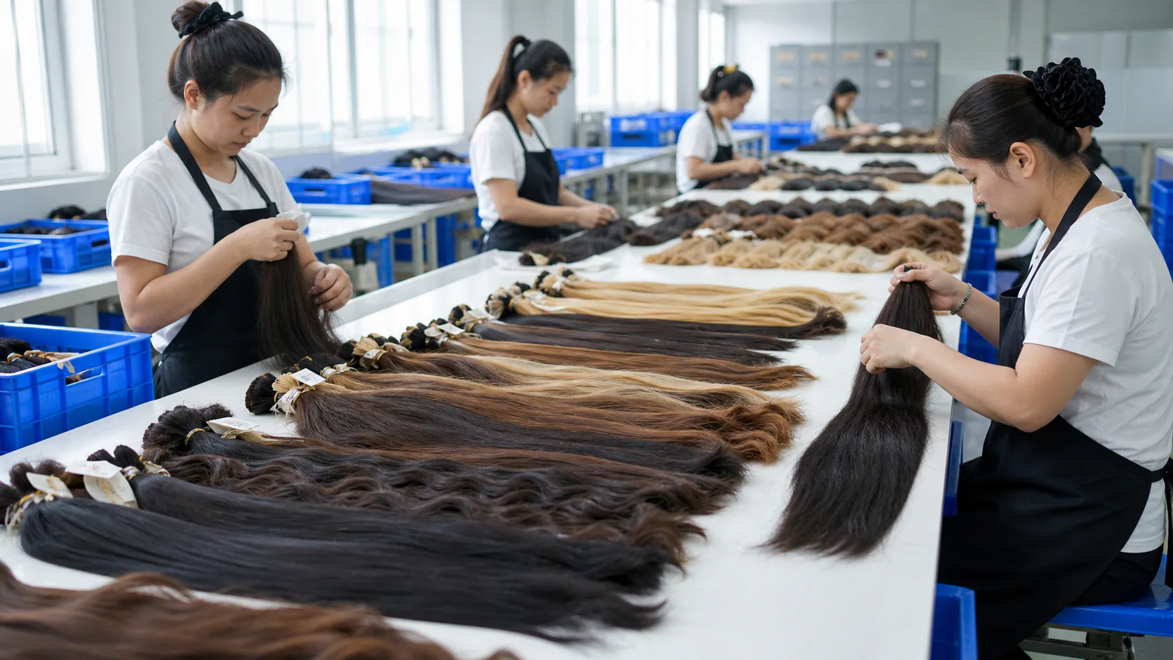 Raw Hair vs Virgin Hair vs Remy Hair For Wholesale Buyers guide cover